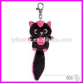 2015 hot selling and samll cute fox plush keychain